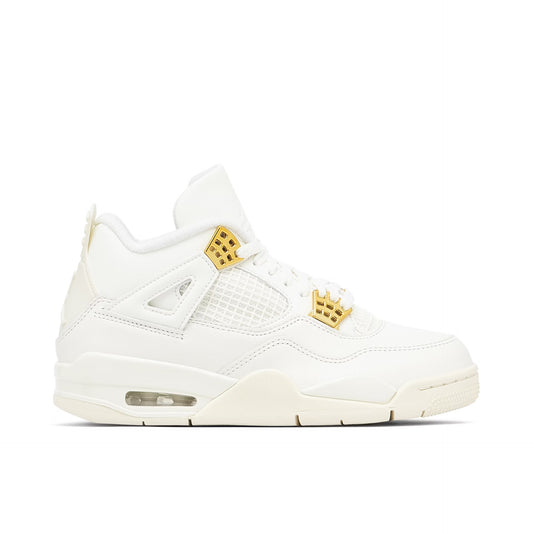 Air Jordan 4 Sail Metallic Gold