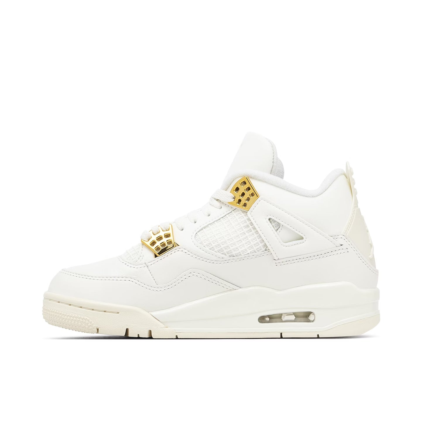 Air Jordan 4 Sail Metallic Gold