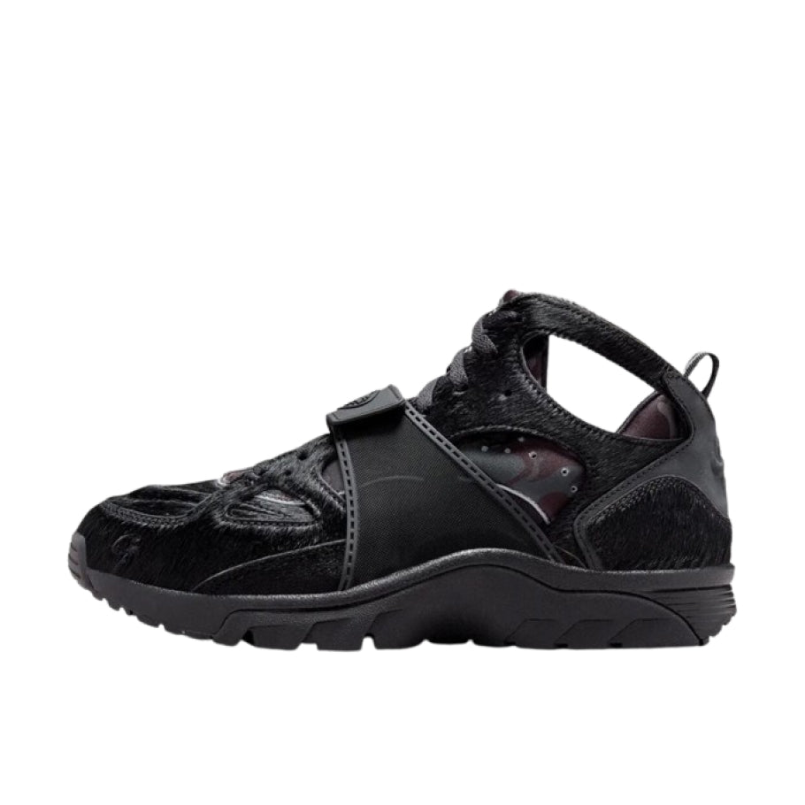 Corteiz x Nike Air Trainer Huarache "ONYX BLACK"