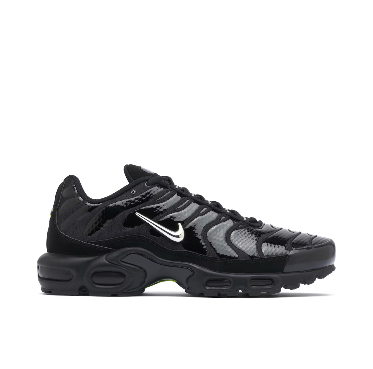 Nike Air Max Plus Black Volt Silver