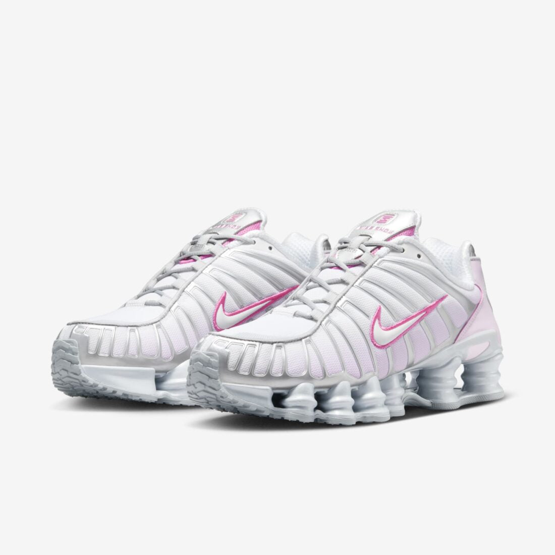 Nike Shox TL Metallic Platinum Pink Foam