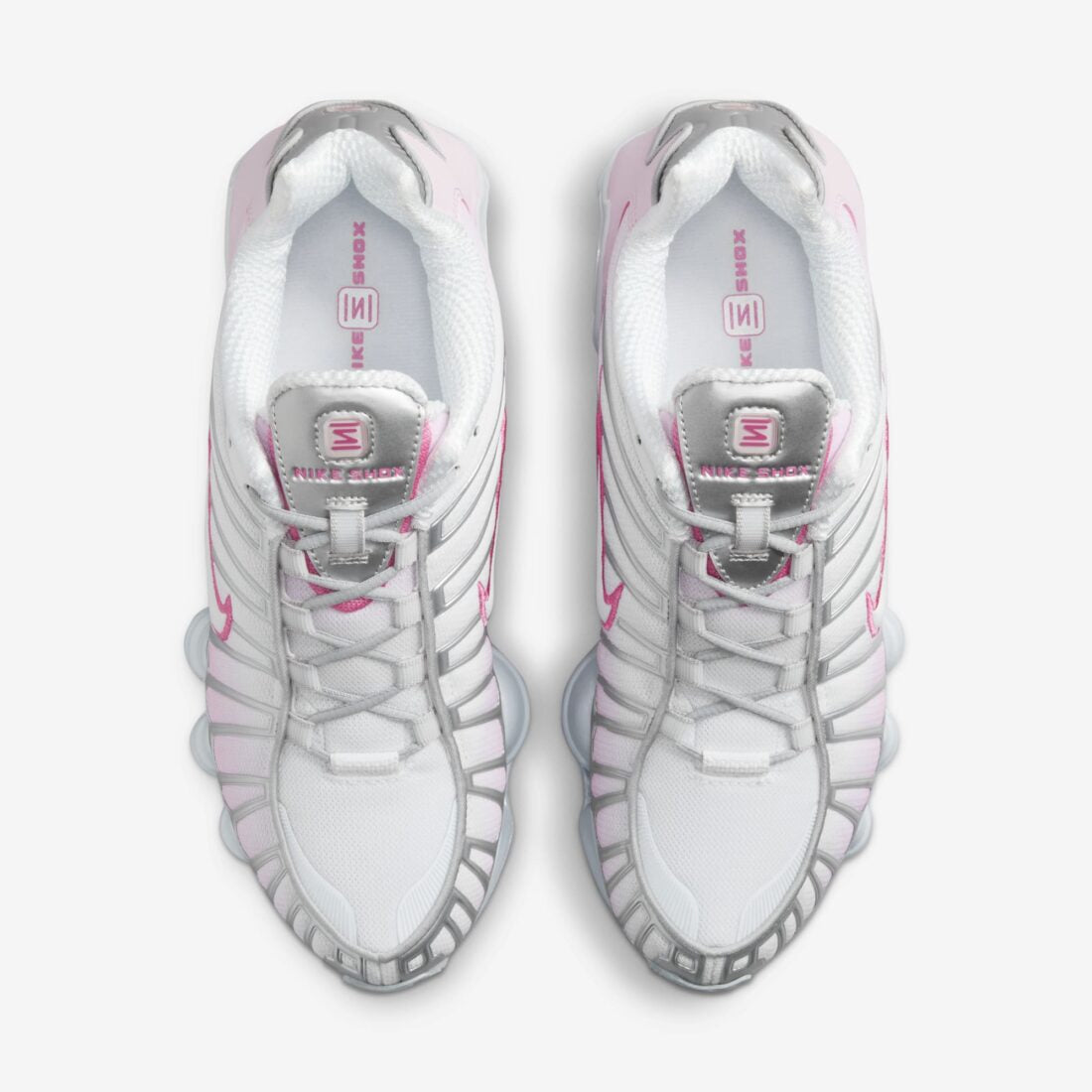 Nike Shox TL Metallic Platinum Pink Foam