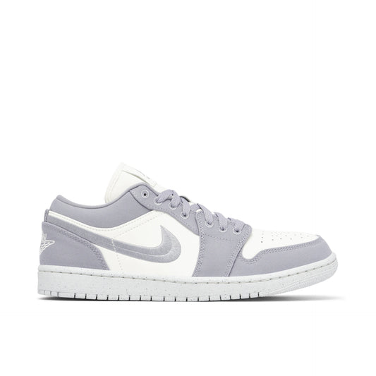 Air Jordan 1 Low Grey Canvas