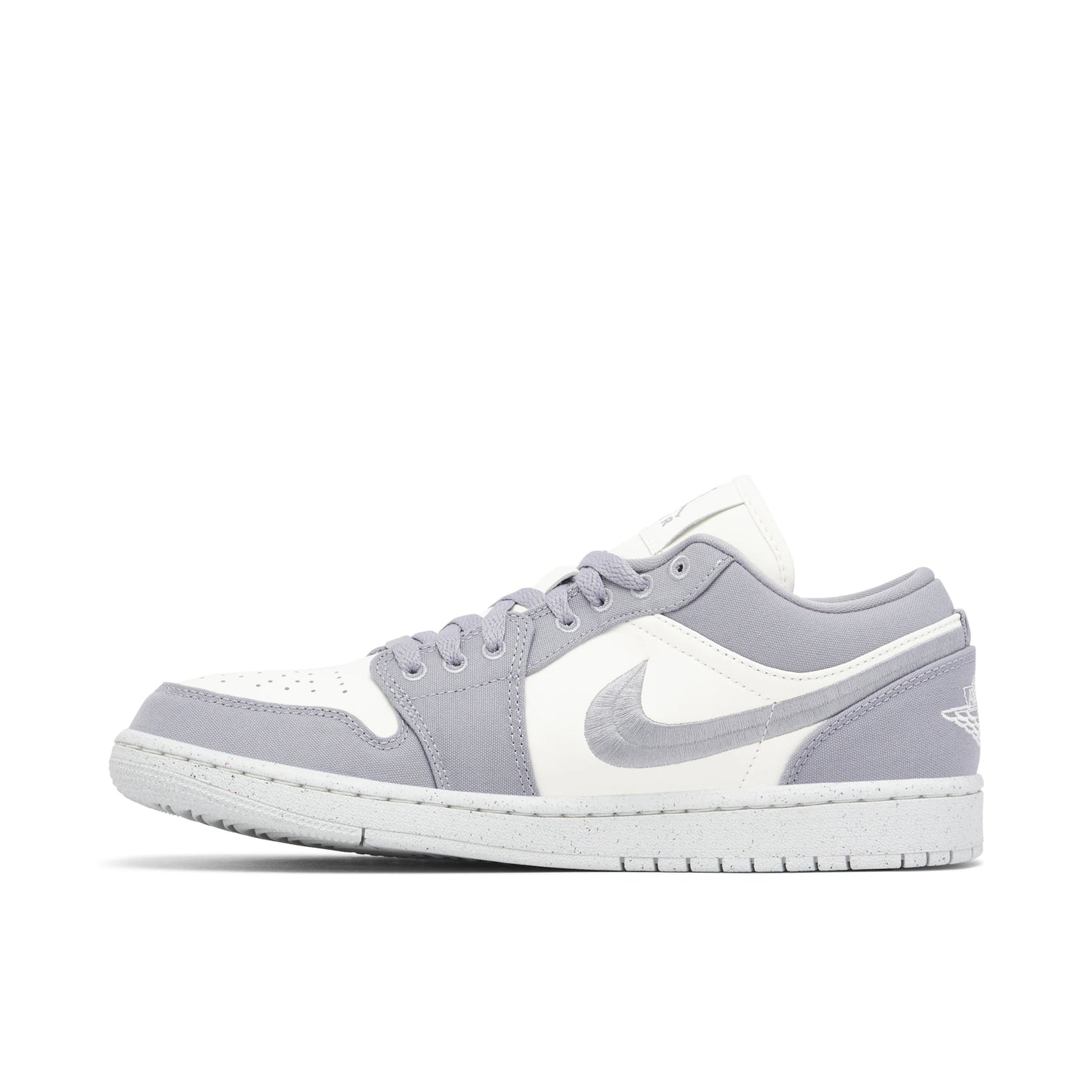 Air Jordan 1 Low Grey Canvas